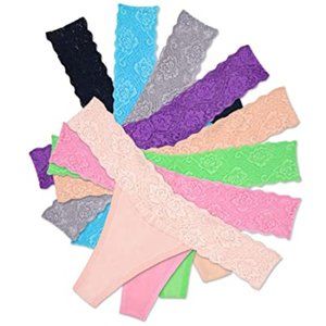 Sunm Boutique Womens Lace Low Waist T Back Cheeky